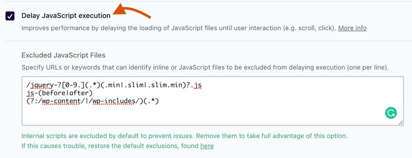 Delay Javascript Execution